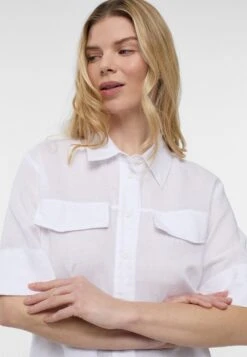 Eterna Even Loose Fit - Overhemdblouse - Off-White 9 Eterna Even Loose Fit - Overhemdblouse - Off-White -Eterna 2288fde1297449f4b3b1e105c183b661