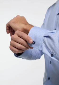 Eterna Struktur-Modern Fit - Overhemd - Hellblau 10 Eterna Struktur-Modern Fit - Overhemd - Hellblau -Eterna 2339ba157d16416490d8b4d7028d4918