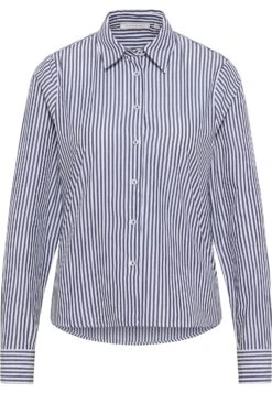 Eterna Overhemdblouse - Royal Blau 10 Eterna Overhemdblouse - Royal Blau -Eterna 2401923d58c5480c817f3daa1d445590