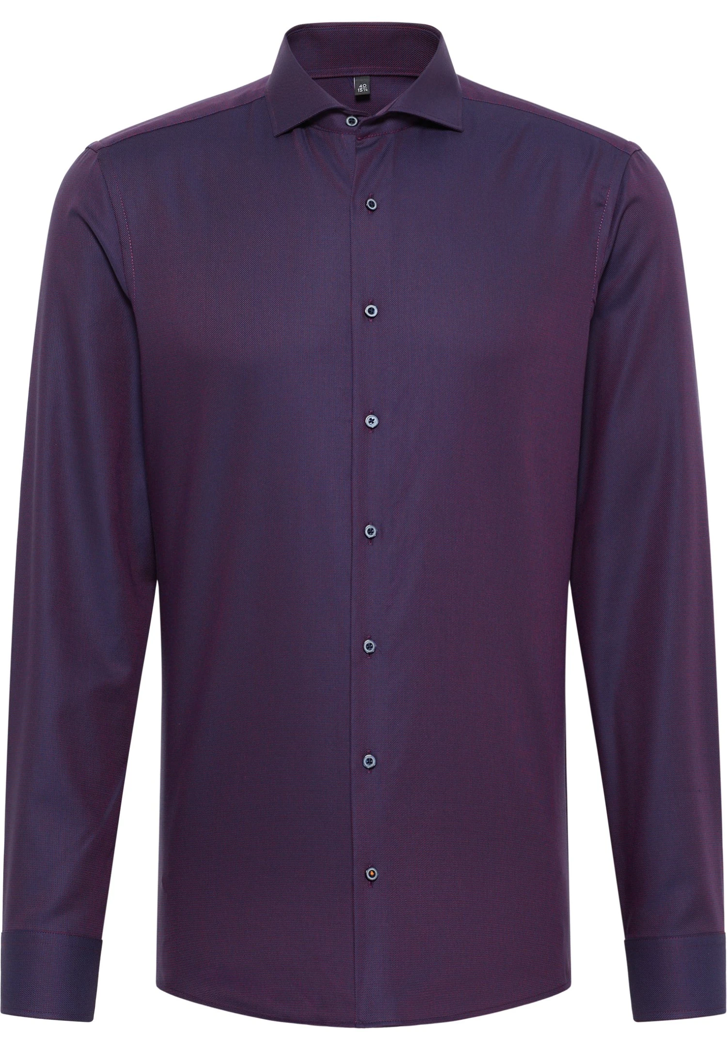 Eterna Overhemd - Bordeaux 6 Eterna Overhemd - Bordeaux - Afbeelding 4