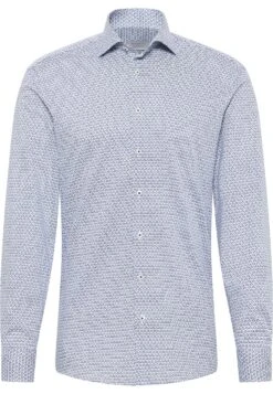 Eterna Print Slim Fit - Overhemd - Blau -Eterna 272372d450aa4c8eade72ac1a43eefb7