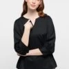 Eterna Schlupf Loose Fit - Blouse - Schwarz -Eterna 276b77924c394def8793326ffa263d77