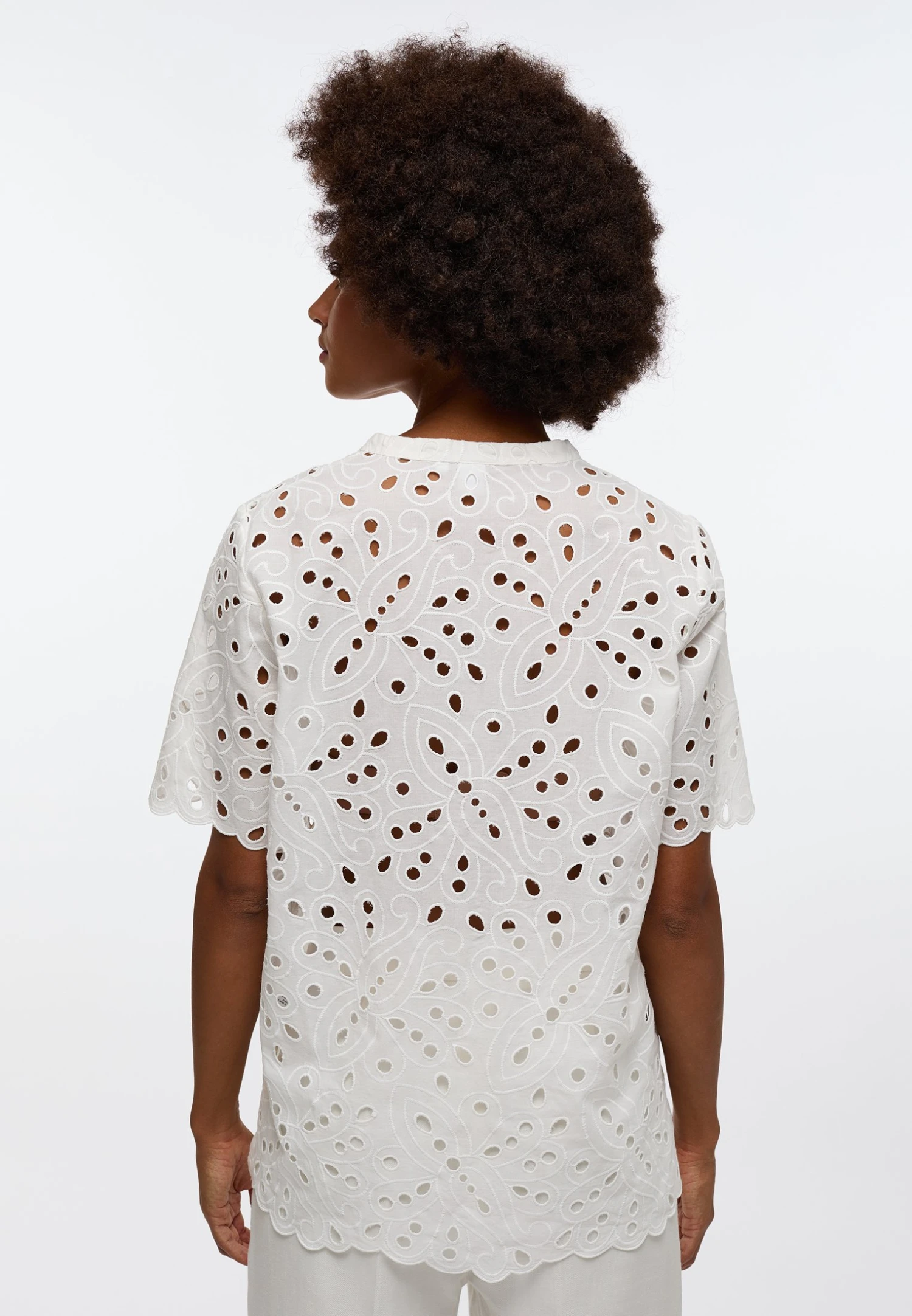 Eterna Blouse - Weiß 4 Eterna Blouse - Weiß - Afbeelding 2