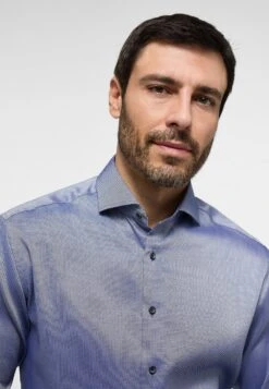 Eterna Modern Fit - Overhemd - Denim -Eterna 2ac030a7c0eb499495a2661eebd44908