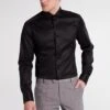 Eterna Langarm- Zakelijk Overhemd - Black -Eterna 2afb12b2bdd64bf7897d83503dd9d24a
