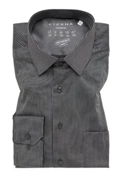 Eterna Performance Modern Fit - Zakelijk Overhemd - Anthrazit 13 Eterna Performance Modern Fit - Zakelijk Overhemd - Anthrazit -Eterna 2b1ea10dd41242b09fa96ed3b8210eba