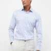 Eterna Performance Comfort Fit - Overhemd - Mittelblau -Eterna 2cf9302879a0439e8bf03840f7631e12