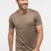Eterna Soft Tailoring - T-Shirt Basic - Taupe -Eterna 2d500df66eaf4c609b3e066453d79312