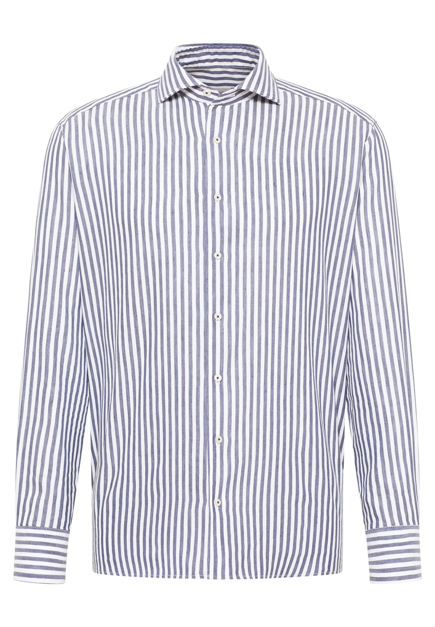 Eterna Papa-Sohn Comfort Fit - Overhemd - Navy 6 Eterna Papa-Sohn Comfort Fit - Overhemd - Navy - Afbeelding 4