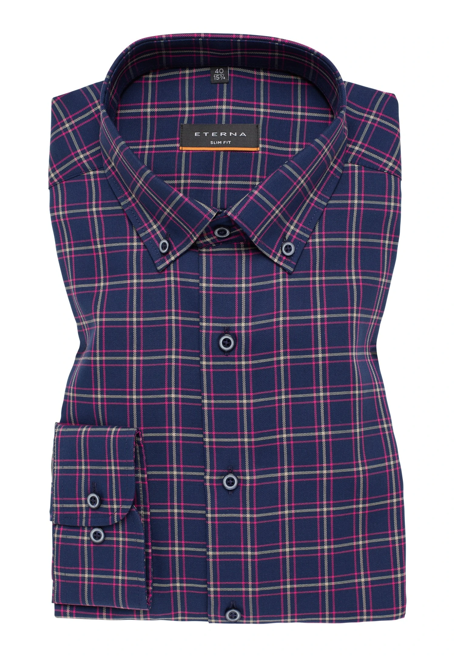Eterna Overhemd - Dunkelblau 8 Eterna Overhemd - Dunkelblau - Afbeelding 6