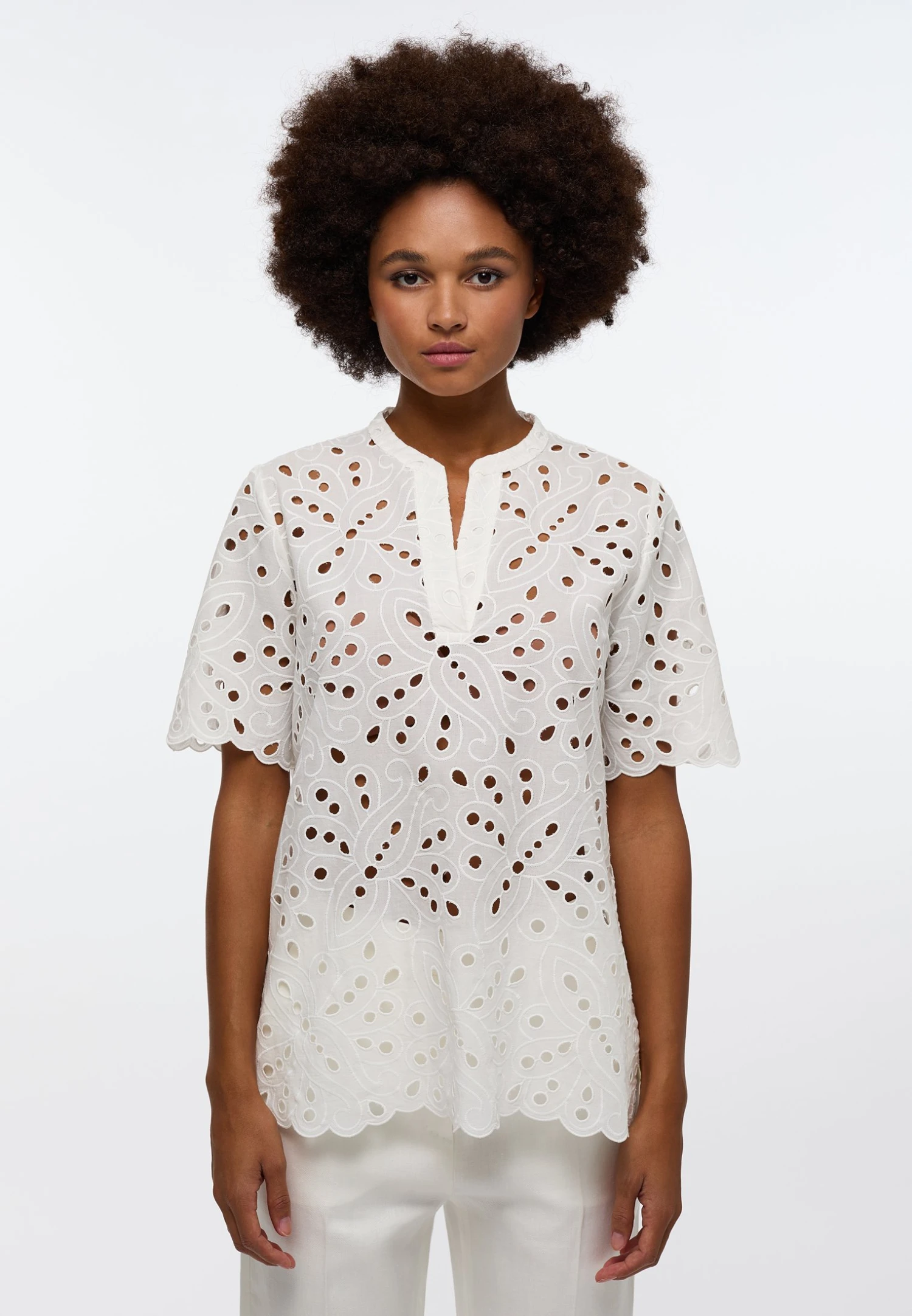 Eterna Blouse - Weiß 3 Eterna Blouse - Weiß