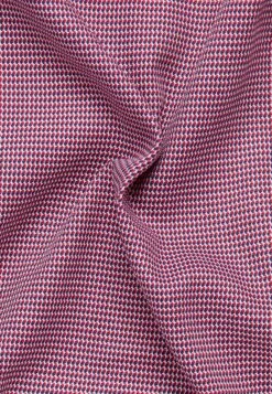 Eterna Strukturiertes Kurzarm Modern Fit - Overhemd - Rot -Eterna 326c060545dc4ecdb7104f80ae705fdb