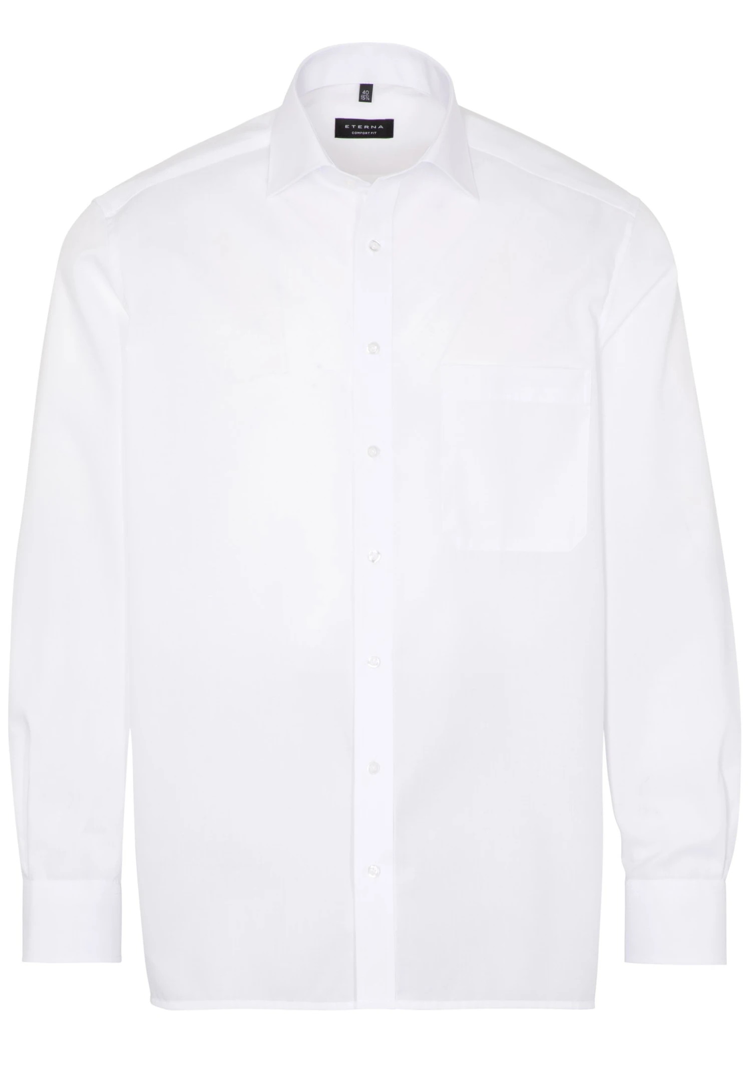 Eterna Regular Fit - Zakelijk Overhemd - Weiß 6 Eterna Regular Fit - Zakelijk Overhemd - Weiß - Afbeelding 4