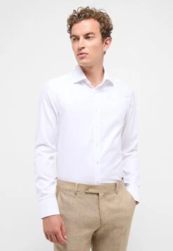Eterna Never Iron Slim Fit - Zakelijk Overhemd - Weiß