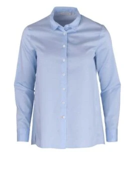 Eterna Twill Aqua - Overhemdblouse - Hellblau