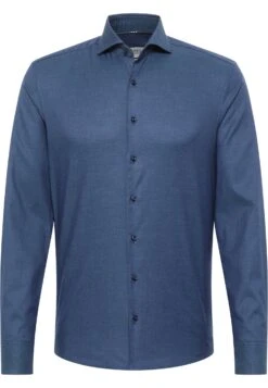 Eterna Soft Luxury - Overhemd - Denim -Eterna 367a0a3e212b49aab9000c3c686aecc3