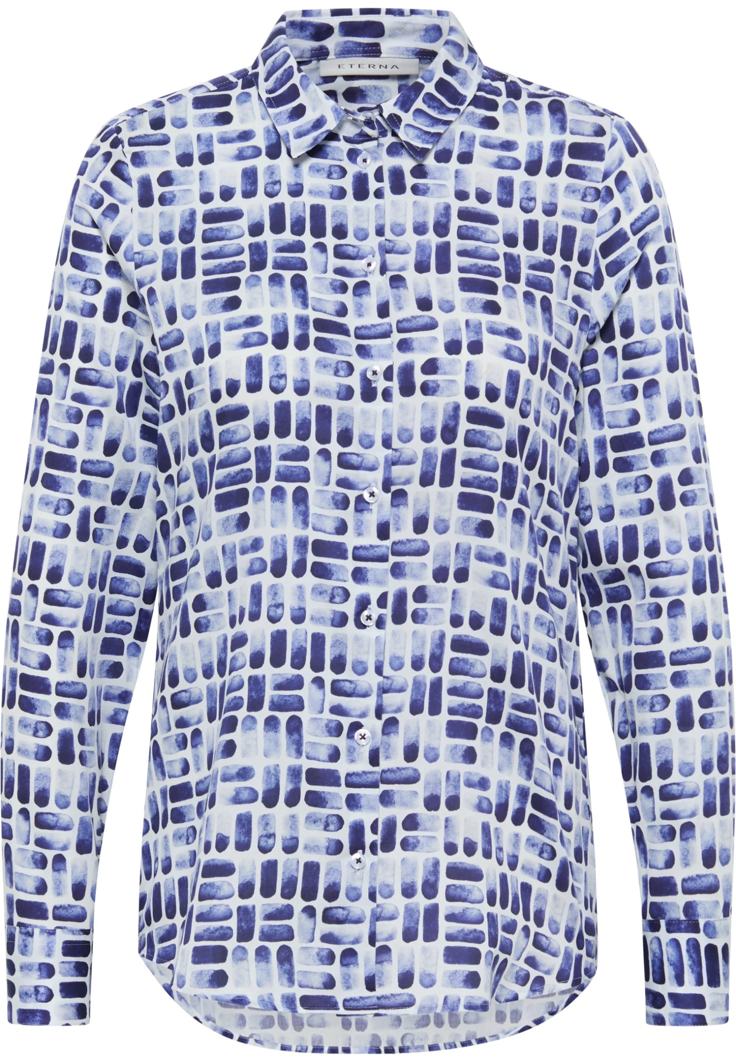Eterna Classic Fit - Overhemdblouse - Blau 6 Eterna Classic Fit - Overhemdblouse - Blau - Afbeelding 4
