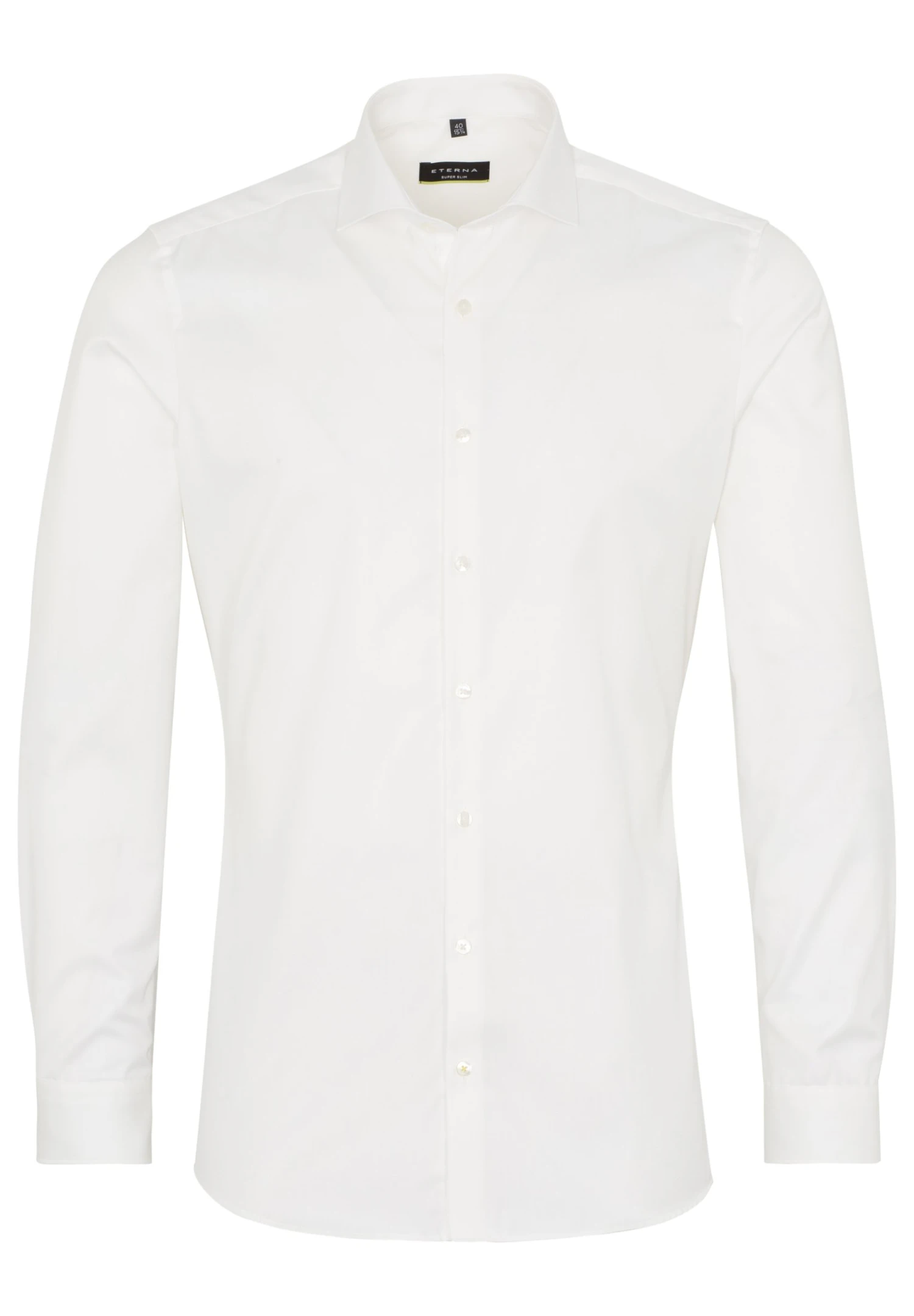 Eterna Super Slim Cover Shirt - Zakelijk Overhemd - Beige 6 Eterna Super Slim Cover Shirt - Zakelijk Overhemd - Beige - Afbeelding 4