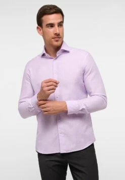 Eterna Langarm Modern Fit - Overhemd - Lavender