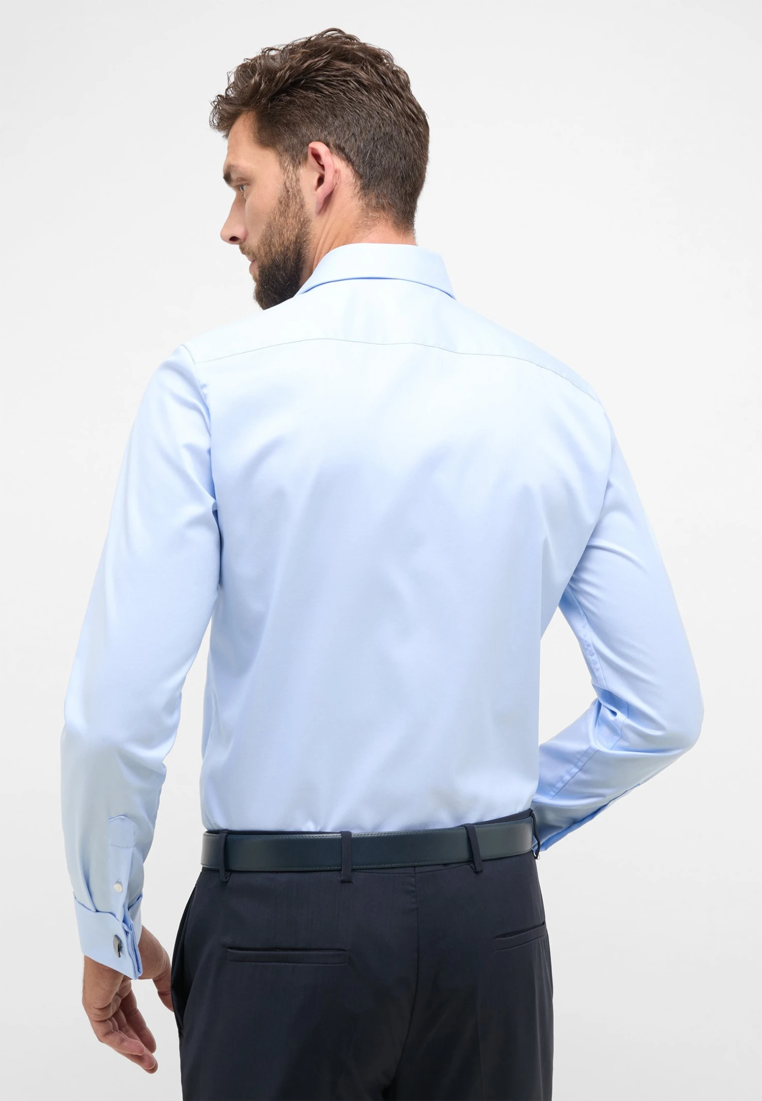 Eterna Luxury Slim Fit - Overhemd - Hellblau 4 Eterna Luxury Slim Fit - Overhemd - Hellblau - Afbeelding 2
