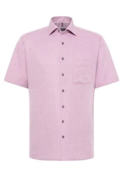 Eterna Strukturiertes Kurzarmhemd Modern Fit - Overhemd - Rot -Eterna 391bbc365a924070b088f7ff625e9d5d