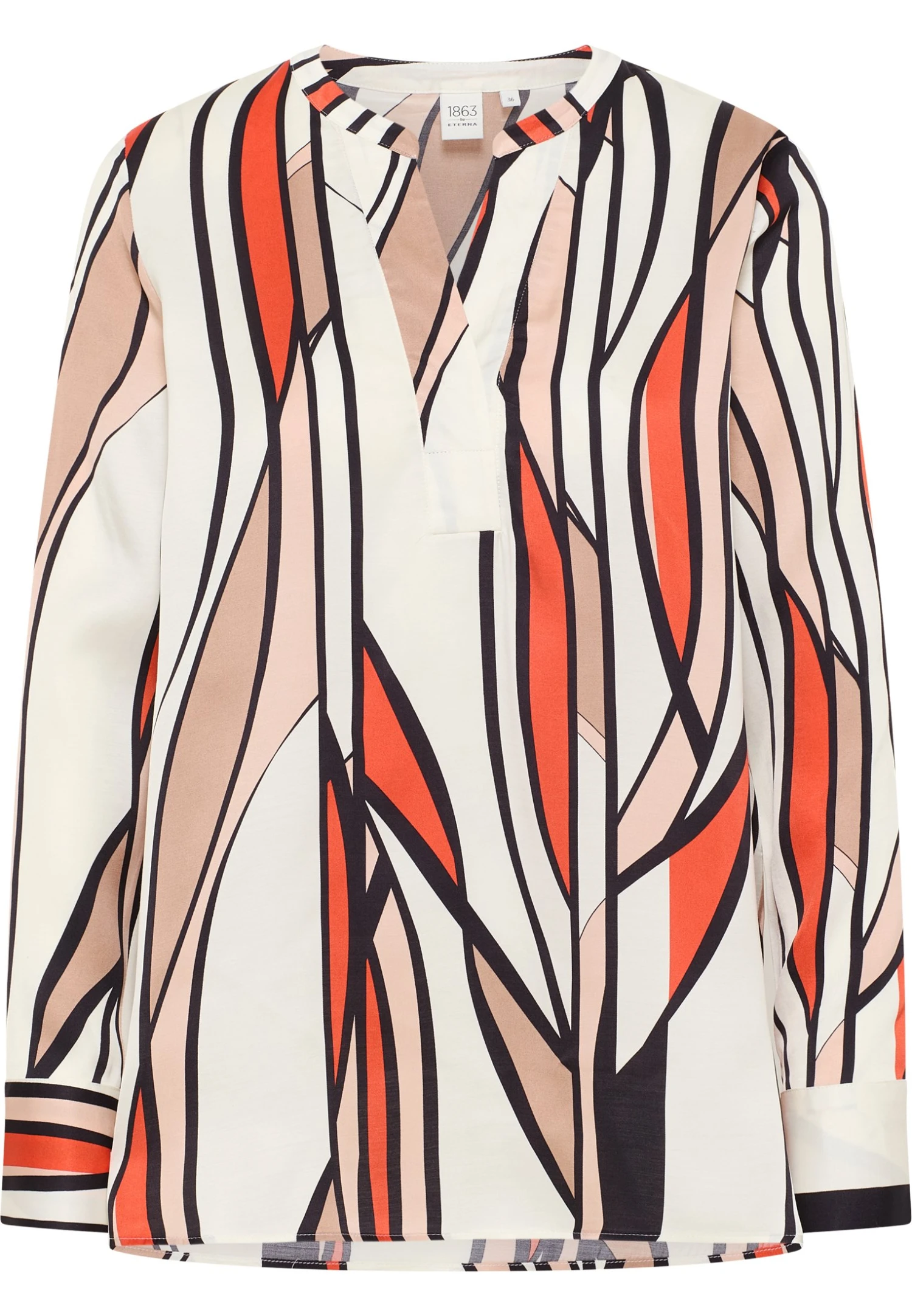 Eterna Loose Fit - Tuniek - Orange 6 Eterna Loose Fit - Tuniek - Orange - Afbeelding 4