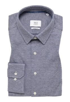 Eterna Soft Tailoring Struktur Modern Fit - Overhemd - Navy 13 Eterna Soft Tailoring Struktur Modern Fit - Overhemd - Navy -Eterna 3ae3aacd40044e1c9f6b4bc2a87d766d