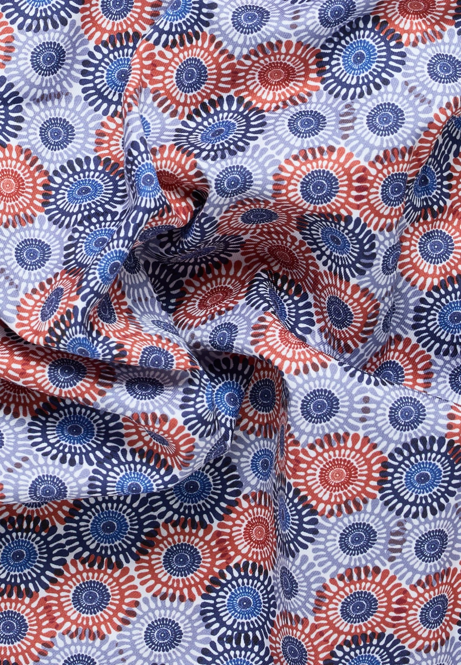 Eterna Print-Comfort Fit - Overhemd - Rot 7 Eterna Print-Comfort Fit - Overhemd - Rot - Afbeelding 5