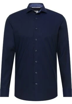 Eterna Pinpoint Slim Fit - Zakelijk Overhemd - Dunkelblau -Eterna 3c35358deae34032994a3f718dab5f70