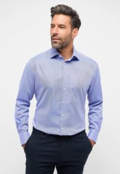 Eterna Never Iron Comfort Fit - Overhemd - Royal Blau