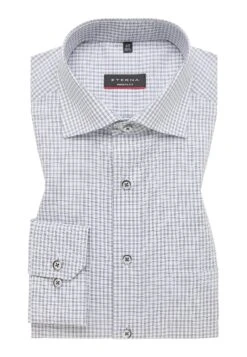 Eterna Modern Fit - Overhemd - Grau -Eterna 3da3dd54b3824b4fbeaa2f610d35b339