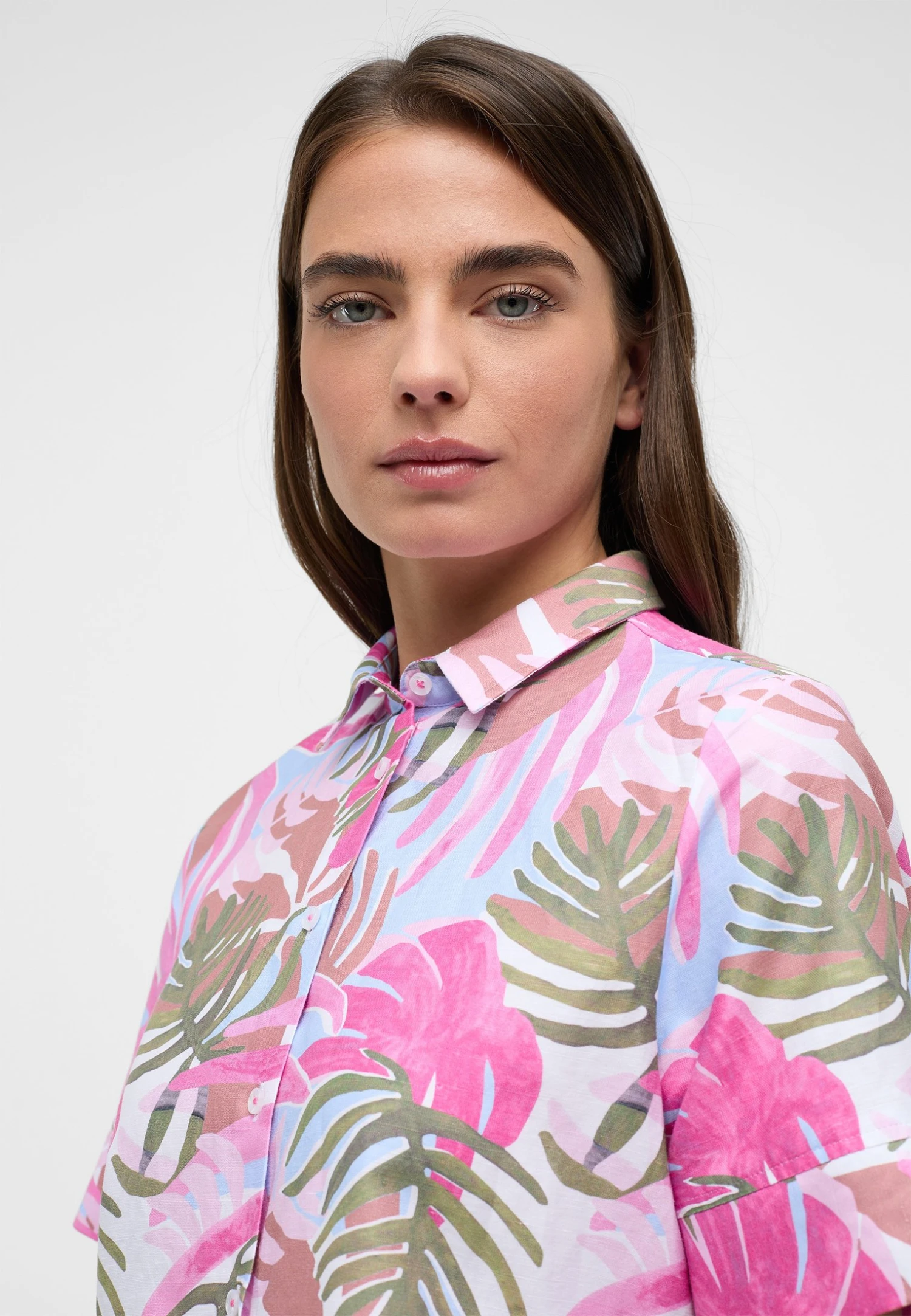 Eterna Regular Fit - Overhemdblouse - Rosa 5 Eterna Regular Fit - Overhemdblouse - Rosa - Afbeelding 3