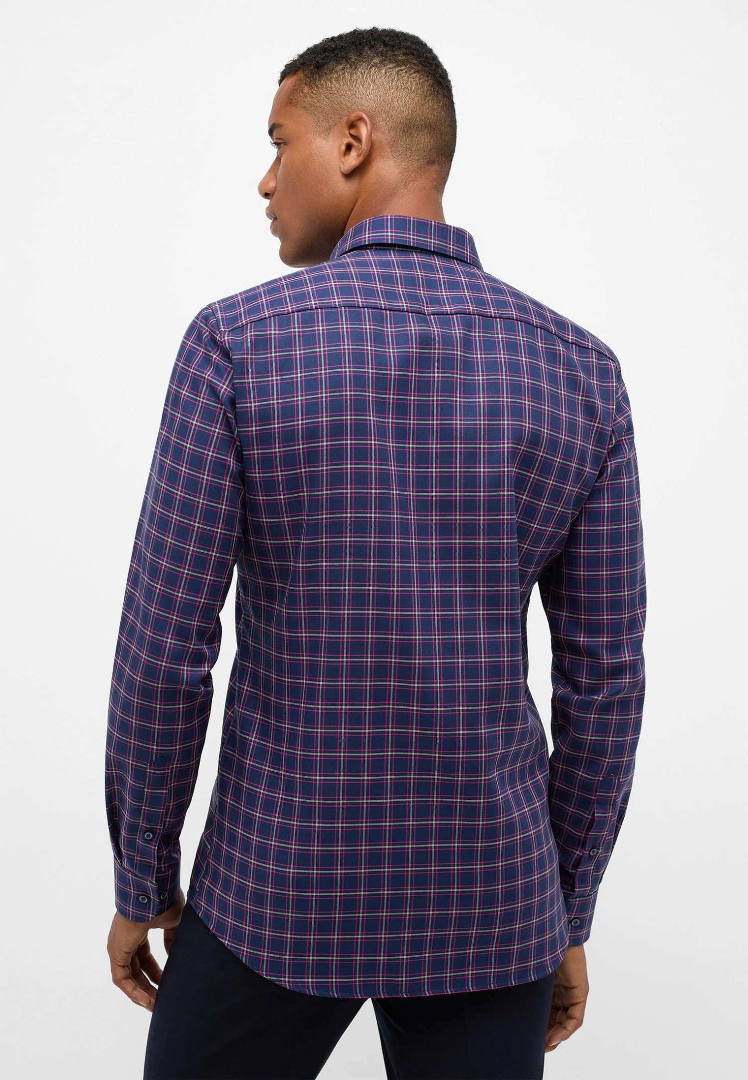 Eterna Overhemd - Dunkelblau 4 Eterna Overhemd - Dunkelblau - Afbeelding 2