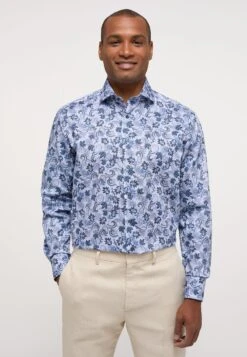 Eterna Comfort Fit - Overhemd - Blaugrau