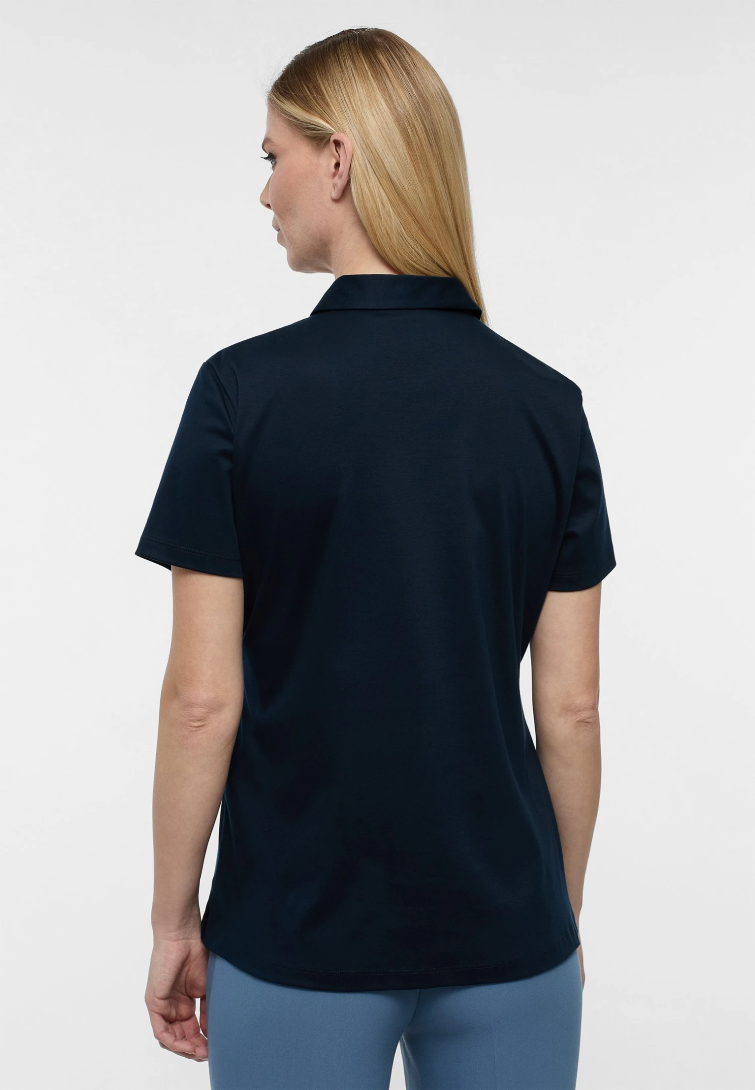 Eterna Regular Fit - Poloshirt - Dunkelblau 4 Eterna Regular Fit - Poloshirt - Dunkelblau - Afbeelding 2