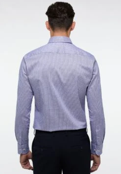 Eterna Kariertes Soft Tailoring- Overhemd - Soft Pink -Eterna 43cf4079f63740048314e39e8f5e8b62