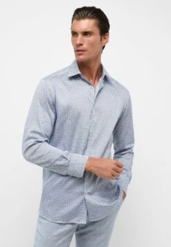 Eterna Bedrucktes Performance Modern Fit - Overhemd - Grün