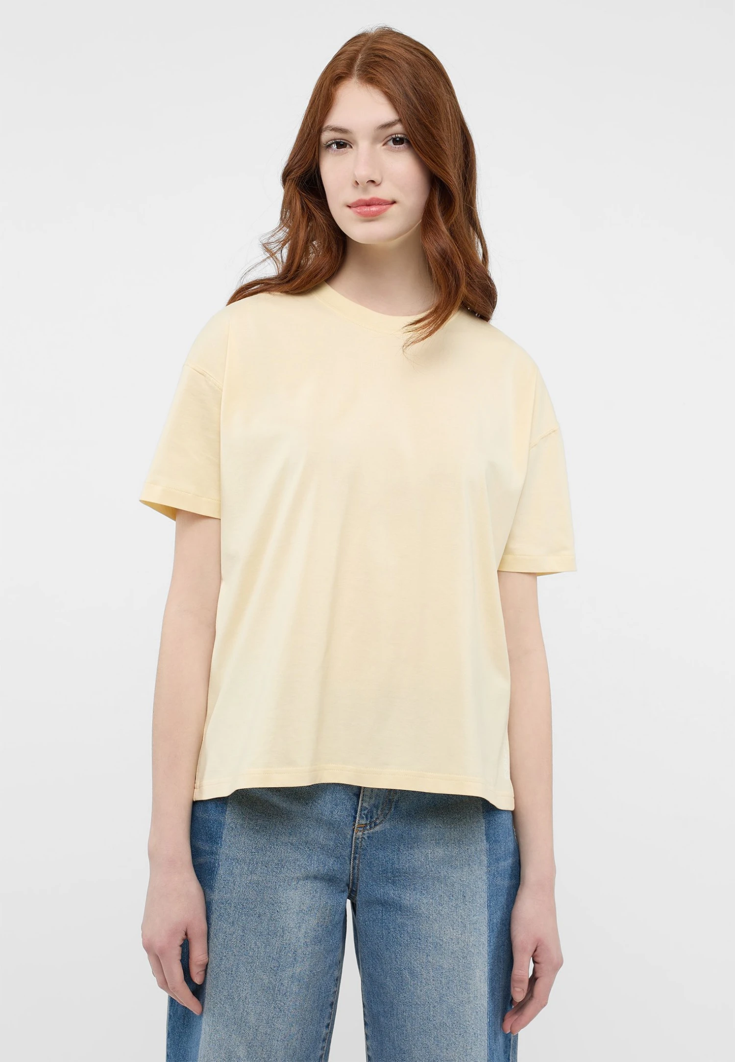 Eterna Even - T-Shirt Basic - Gelb 3 Eterna Even - T-Shirt Basic - Gelb