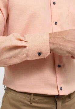 Eterna Struktur Modern Fit - Overhemd - Orange 9 Eterna Struktur Modern Fit - Overhemd - Orange -Eterna 455a33a826844643a8c81d4833800d3f