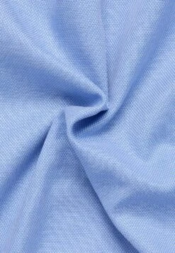 Eterna Strukturiertes Kurzarm Modern Fit - Overhemd - Blau -Eterna 45c58bd3ac42401b8c0e798be0672ff9