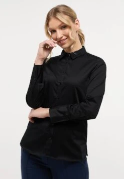 Eterna Classic Fit - Overhemdblouse - Schwarz