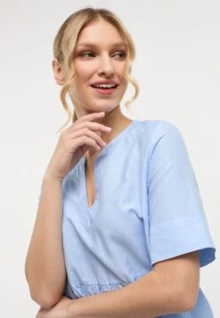 Eterna Jurk - Hellblau 9 Eterna Jurk - Hellblau -Eterna 465b31ad80b74cdd99328b9d61ead36e