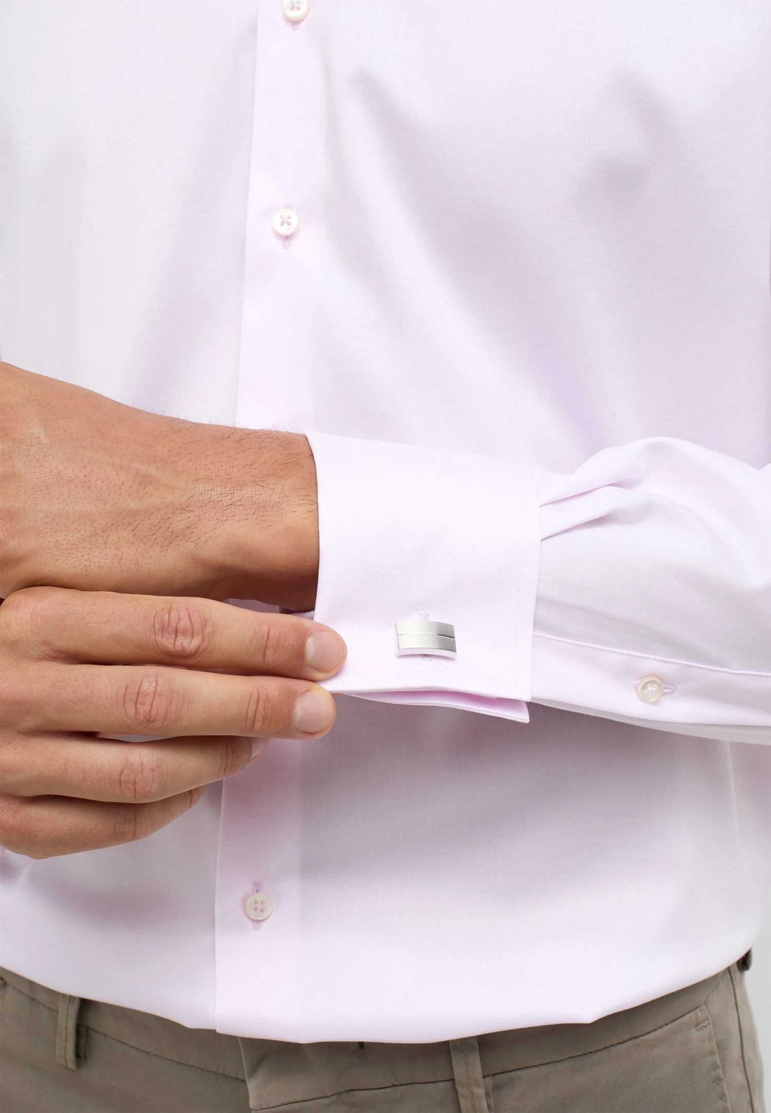 Eterna Luxury Comfort Fit - Zakelijk Overhemd - Rosa 5 Eterna Luxury Comfort Fit - Zakelijk Overhemd - Rosa - Afbeelding 3