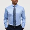 Eterna Modern Fit - Zakelijk Overhemd - Mittelblau -Eterna 470fc1f923b24f7eb61f50912d2c48d9