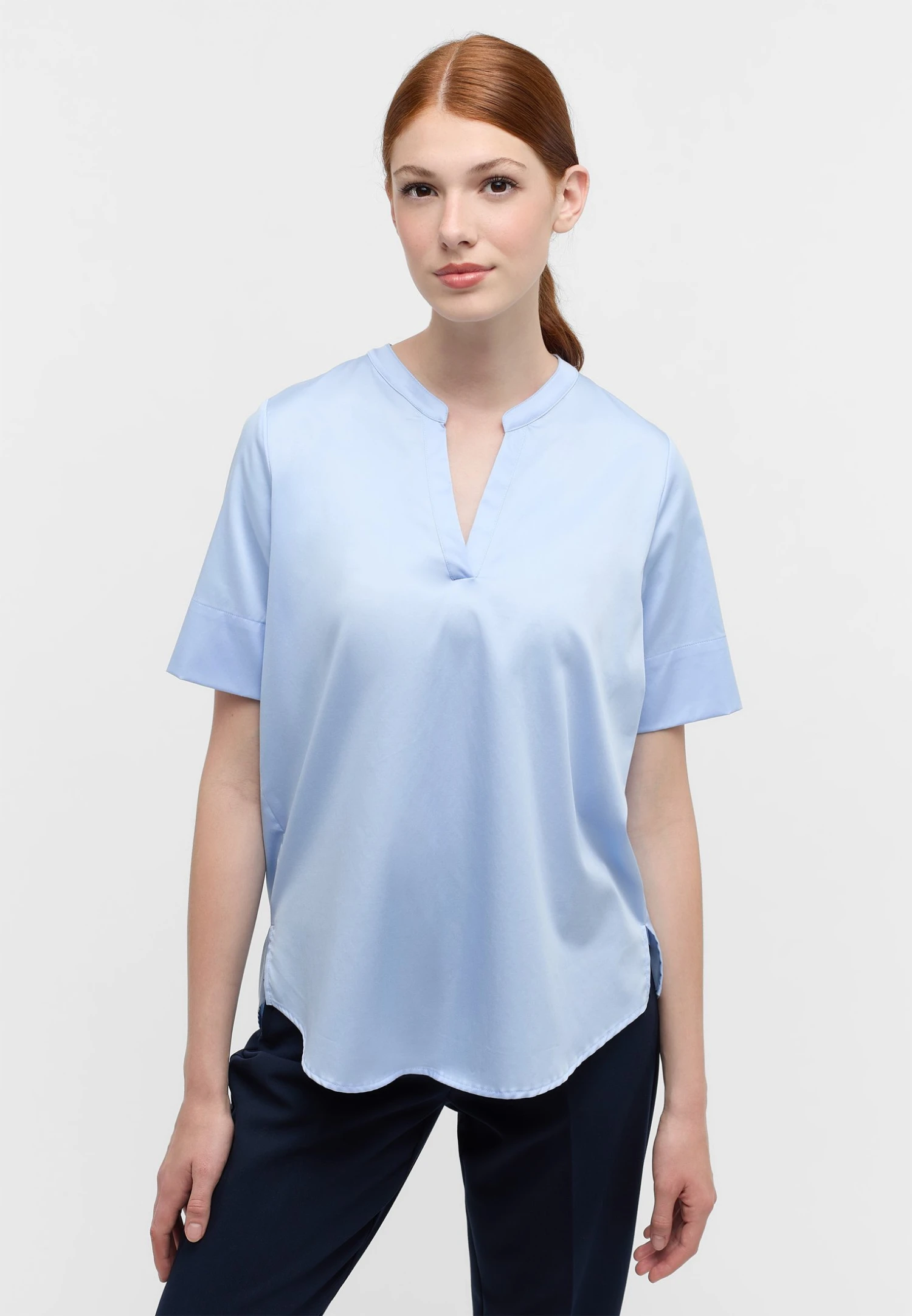 Eterna Blouse - Hellblau 3 Eterna Blouse - Hellblau
