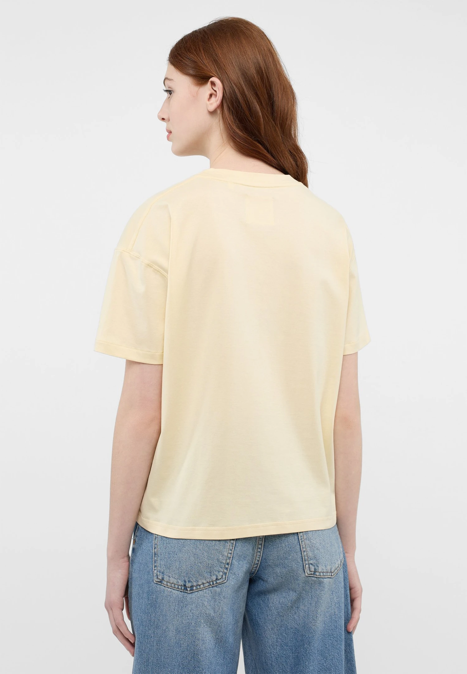 Eterna Even - T-Shirt Basic - Gelb 4 Eterna Even - T-Shirt Basic - Gelb - Afbeelding 2
