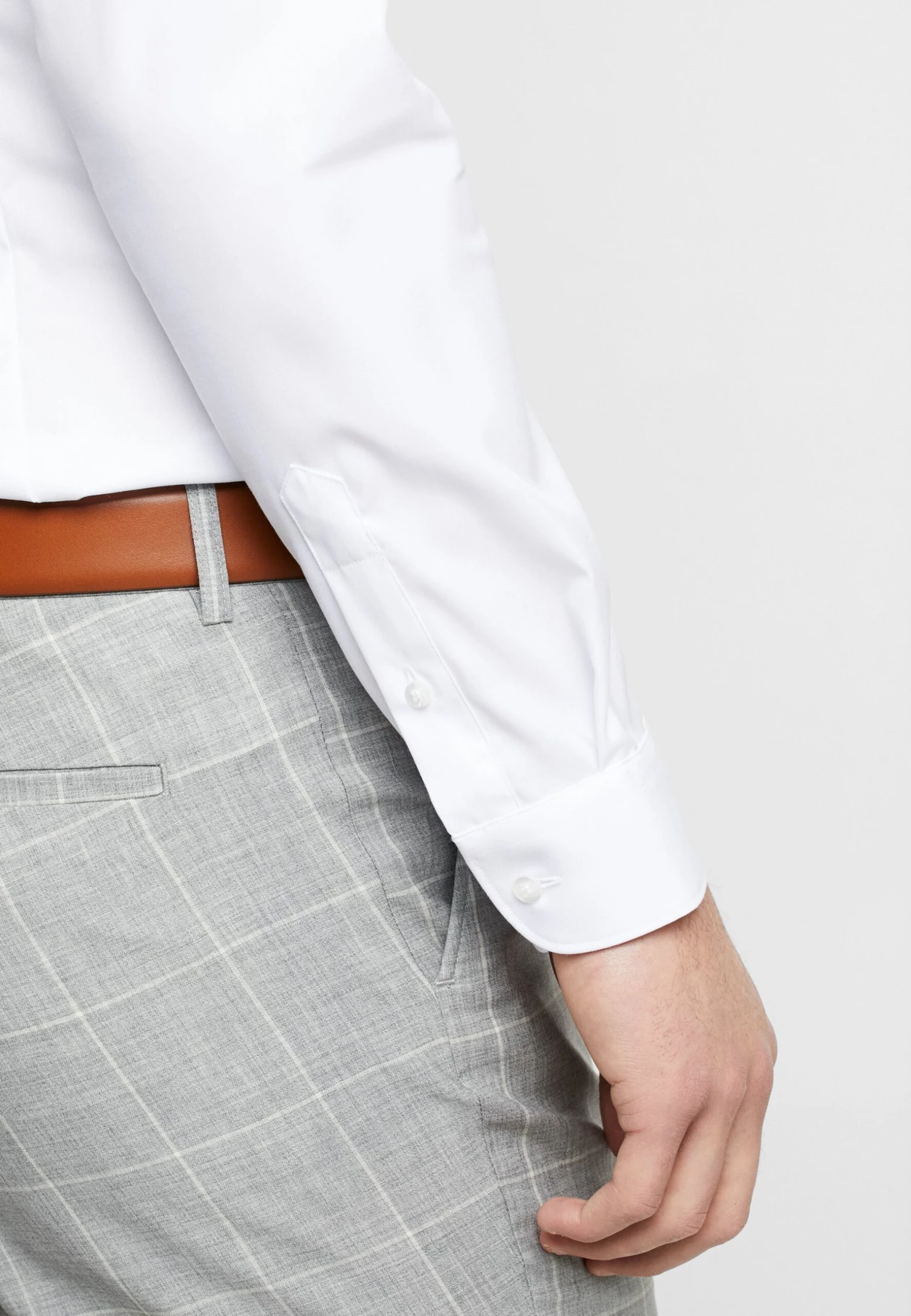 Eterna Super Slim Cover Shirt - Zakelijk Overhemd - Weiß 8 Eterna Super Slim Cover Shirt - Zakelijk Overhemd - Weiß - Afbeelding 6