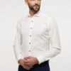 Eterna Slim Fit - Zakelijk Overhemd - Beige -Eterna 4b24dcf094924bbcb79a53a8173e5e70