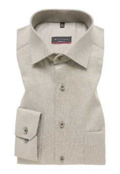 Eterna Struktur Modern Fit - Overhemd - Khaki 13 Eterna Struktur Modern Fit - Overhemd - Khaki -Eterna 4beee1f228734a5892dc4877bc39f26c
