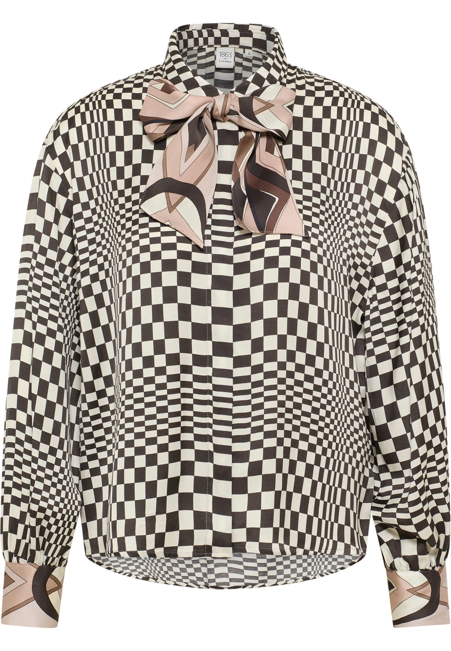 Eterna Classic Fit - Overhemdblouse - Walnut 6 Eterna Classic Fit - Overhemdblouse - Walnut - Afbeelding 4